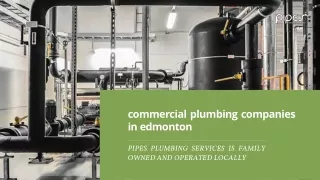 Commercial Plumbing Companies in Edmonton at Low Cost