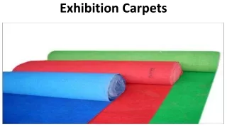 exhibition carpets