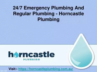 24/7 Emergency Plumbing And Regular Plumbing - Horncastle Plumbing