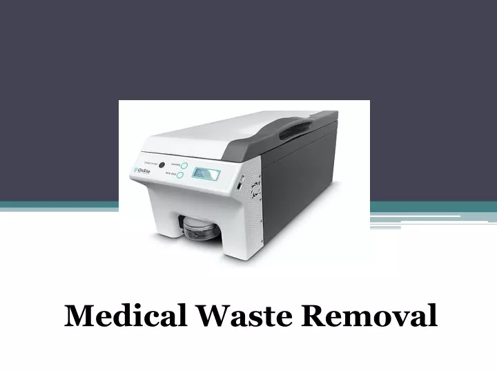 medical waste removal