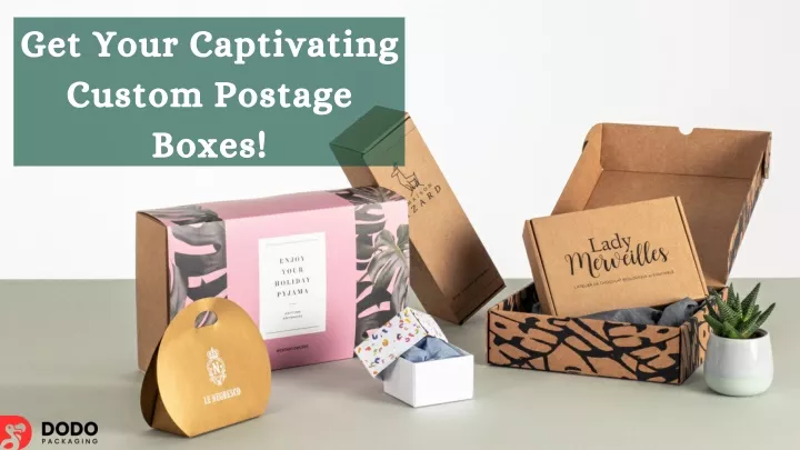 get your captivating custom postage boxes