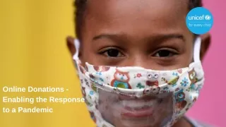 online donations enabling the response