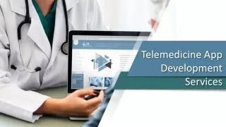 telemedicine app development services