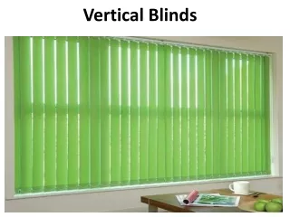 vertical blinds