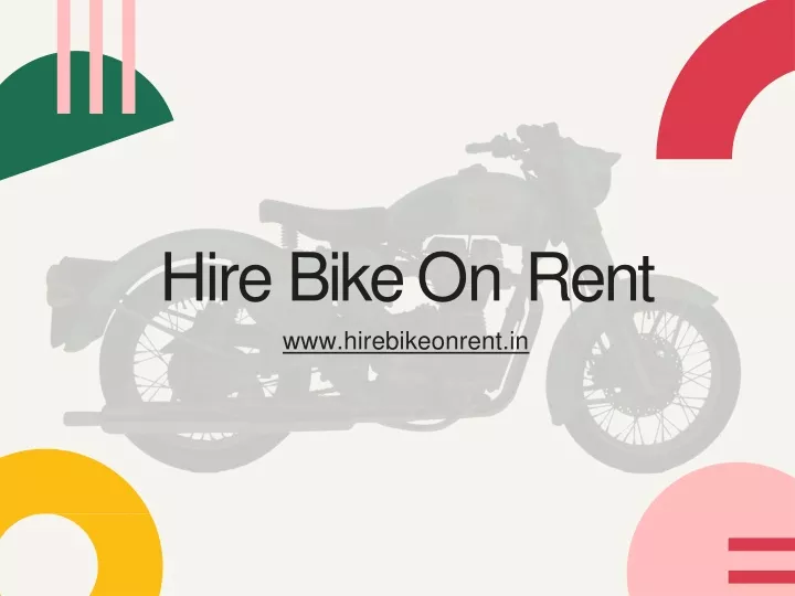 hire bike on rent www hirebikeonrent in