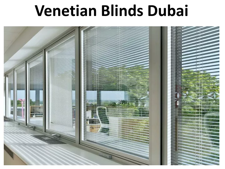 venetian blinds dubai
