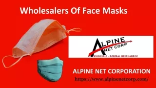 wholesalers of face masks