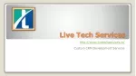 Custom CRM Development Services | Live Tech Services - slide 1