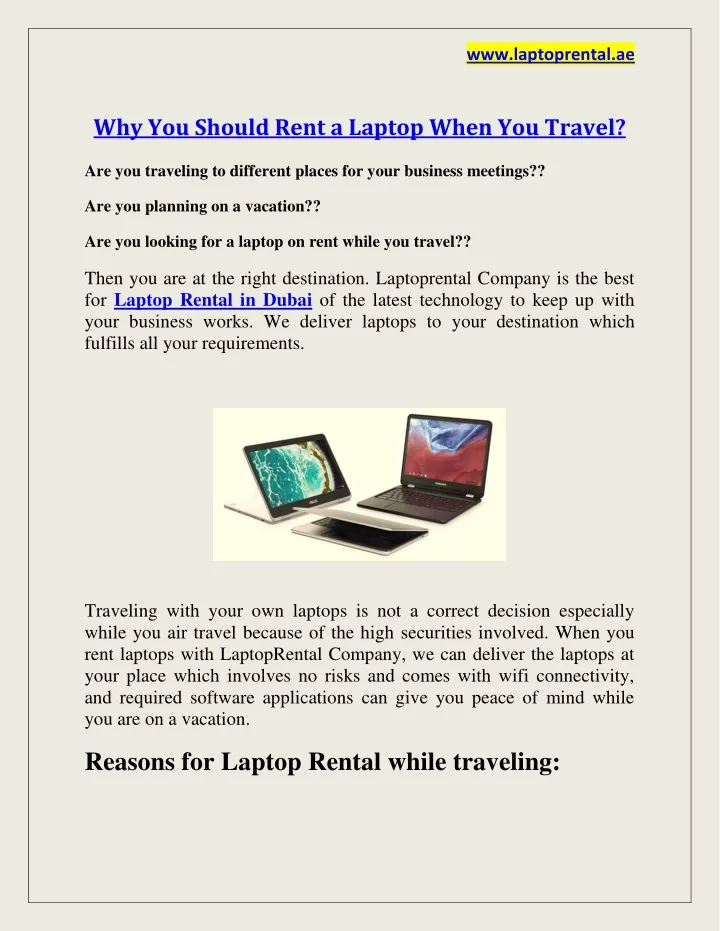 www laptoprental ae