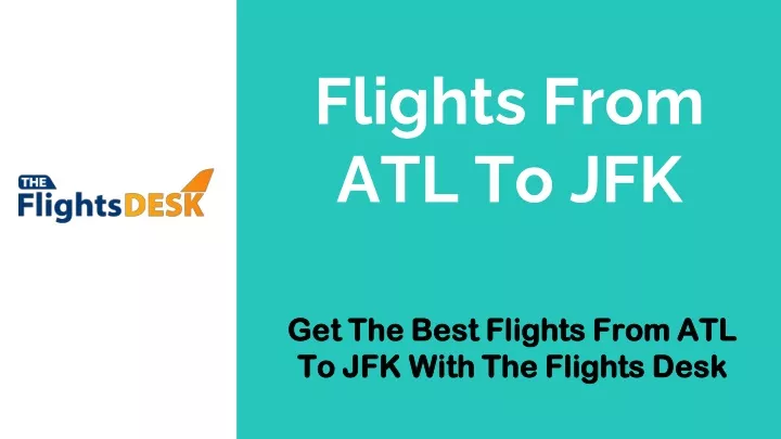 flights from atl to jfk