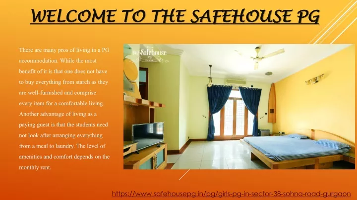 welcome to the safehouse pg
