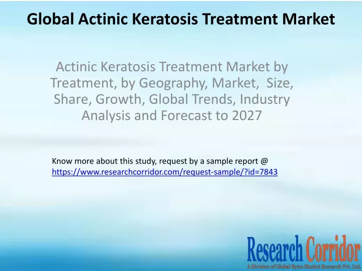 global actinic keratosis treatment market