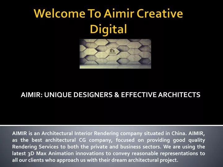 welcome to aimir creative digital