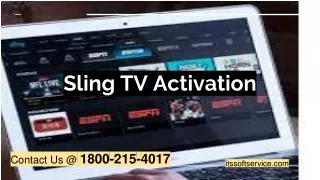 sling tv activation