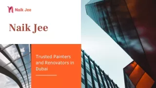 Naik Jee - Trusted Name for Home Renovation Services Dubai