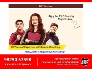 NIFT Coaching