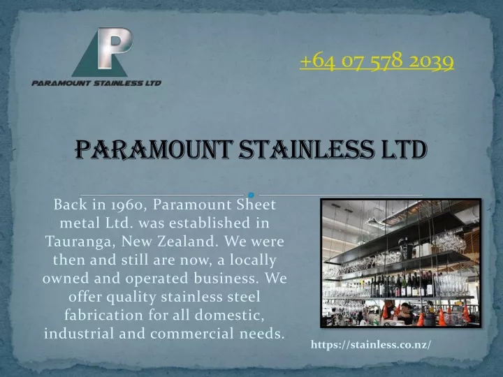 paramount stainless ltd