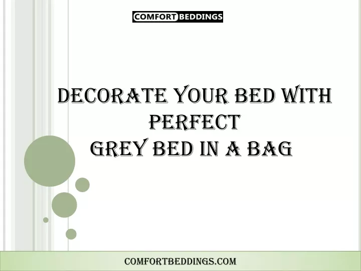 decorate your bed with perfect grey bed in a bag