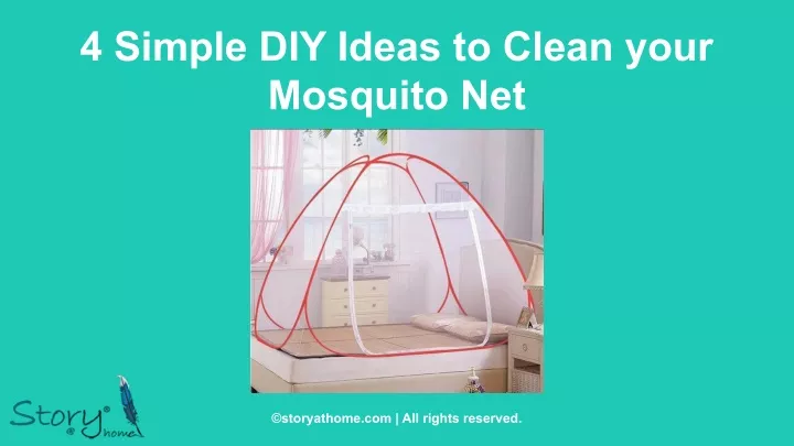 4 simple diy ideas to clean your mosquito net