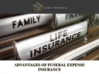 Advantages of Funeral Expense Insurance