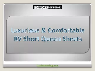 luxurious comfortable rv short queen sheets