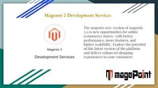 magento 2 development services