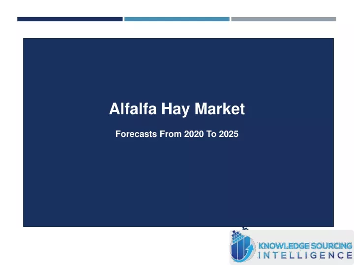 alfalfa hay market forecasts from 2020 to 2025