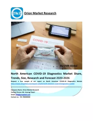 North American COVID-19 Diagnostics Market Trends, Size, Competitive Analysis and Forecast - 2020-2026