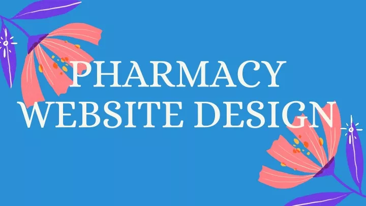 pharmacy website design