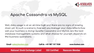 Apache Cassandra or MySQL- What Should You Use & Why