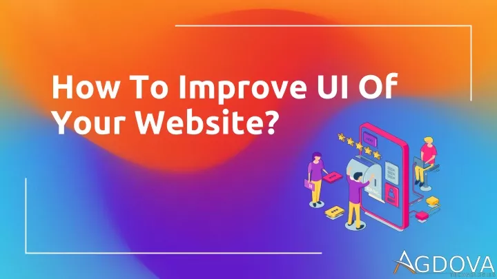 how to improve ui of your website