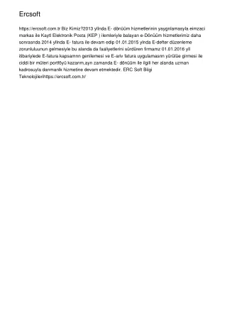 Ercsoft