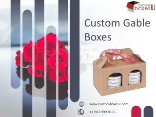 custom gable boxes
