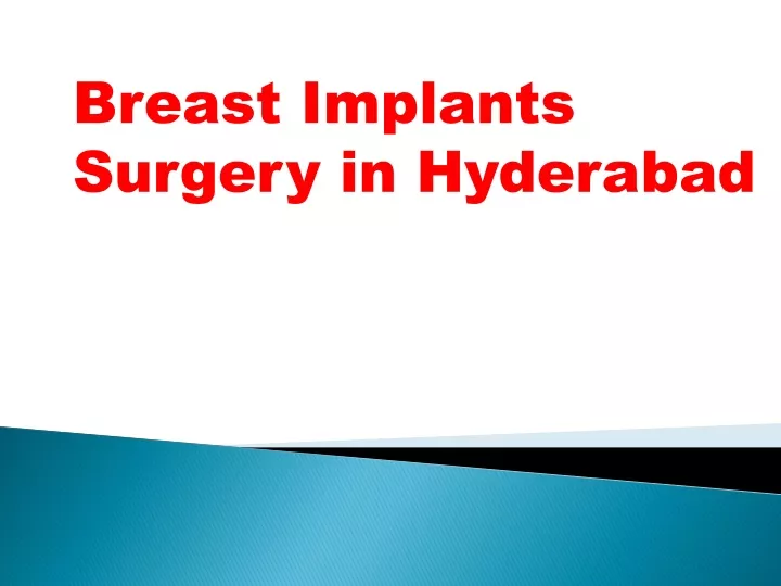 breast implants surgery in hyderabad