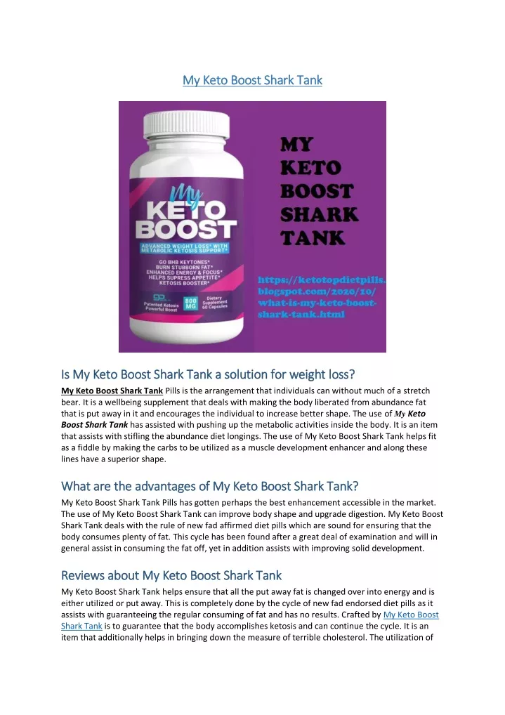 my keto boost shark tank my keto boost shark tank