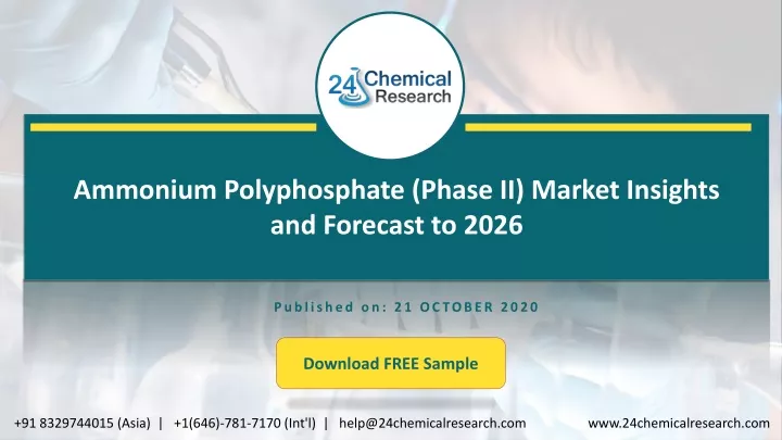 ammonium polyphosphate phase ii market insights