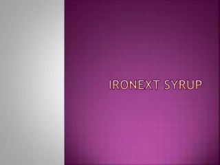 IroNext Syrup