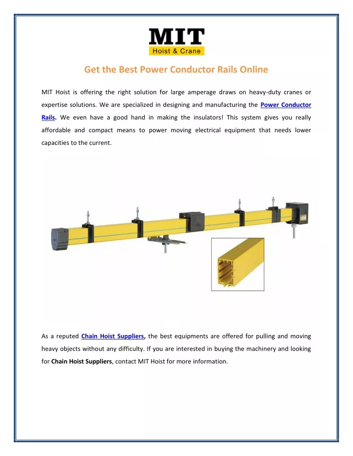 get the best power conductor rails online