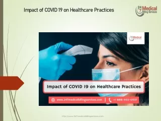 Impact of covid 19 on healthcare practices