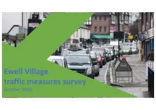 Ewell Village traffic survey