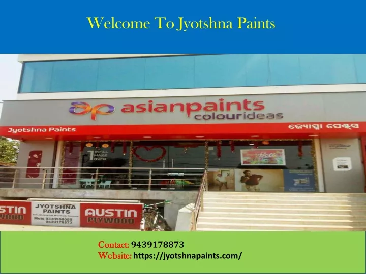 welcome to jyotshna paints