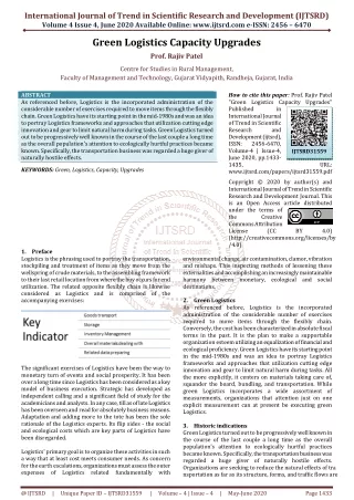 international journal of trend in scientific