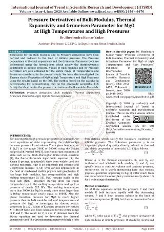 international journal of trend in scientific
