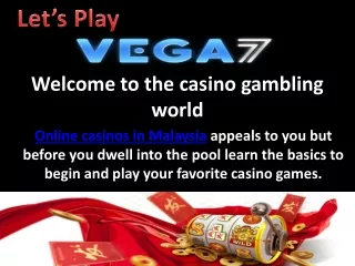 Online casino in malaysia, slot, poker