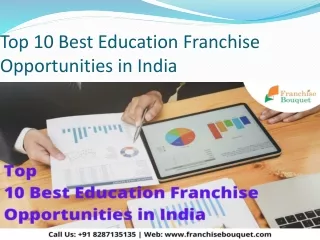 Top 10 Best Education Franchise Opportunities in India
