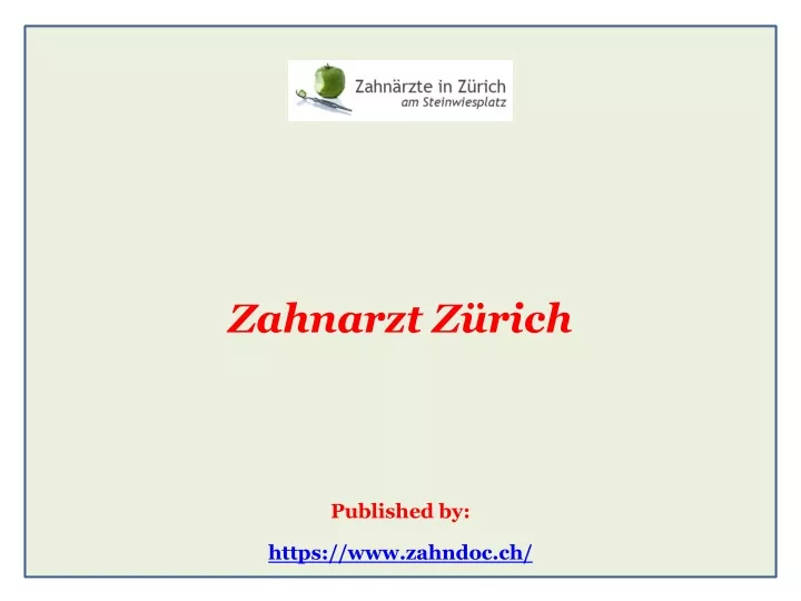 zahnarzt z rich published by https www zahndoc ch