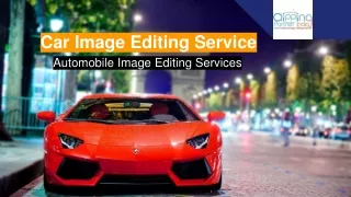 Car Photo Editing & Retouching Services