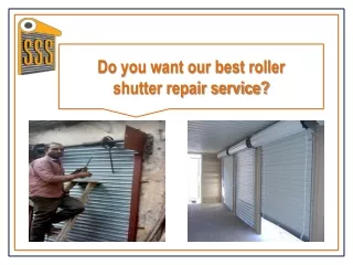 Roller Shutter Repair in London