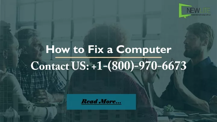 how to fix a computer contact us 1 800 970 6673