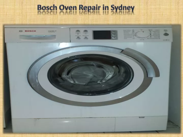bosch oven repair in sydney